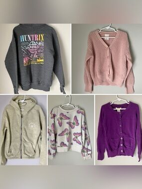 5 Girls Sweatshirts - Huntrix/Kpop Demon Hunters, Hurley, more